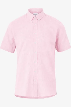 Lindbergh Skjorte Linen Cotton Shirt S/S
