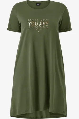 Zizzi Natkjole mAlly S/S Abk Dress