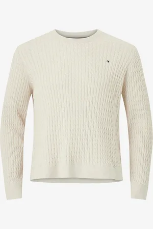 Tommy Hilfiger Trøje Crv CO Cable C-nk LS Sweater