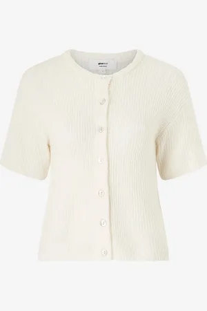 Gina Tricot Cardigan Short Sleeve Knitted Cardigan