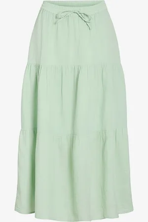 VILA Nederdel nia RW Ankle Skirt