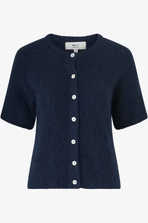 Gina Tricot Cardigan Short Sleeve Knitted Cardigan