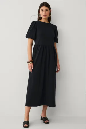 VILA Maxi kjole viSummera O-neck 2/4 Midi Dress