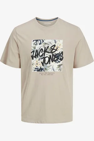 JACK & JONES T-shirt jHawaii Shape Tee SS Crew Neck LN