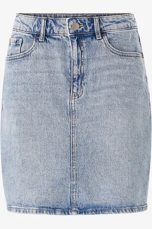 VILA Cowboynederdel viKaja Jaf Lbd Denim Skirt