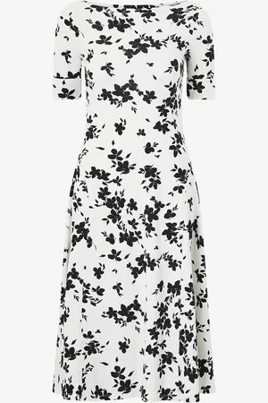 Ralph Lauren Kjole Refined Str 1x1 Rib-dress