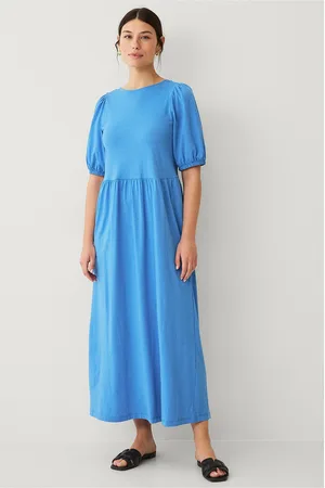 VILA Maxi kjole viSummera O-neck 2/4 Midi Dress
