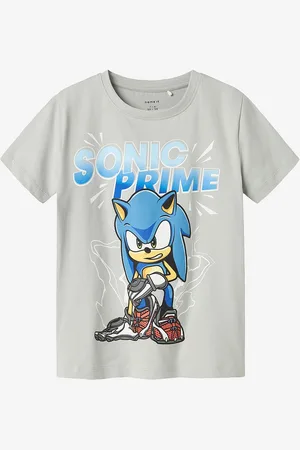 NAME IT T-shirt nkmAron Sonic Nreg SS Top Box Sky