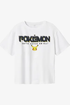 NAME IT T-shirt nkmMat Pokemon Nreg SS Top Box Sky