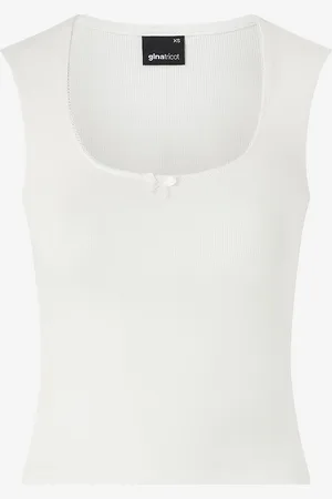 Gina Tricot Top Tight Rib Top