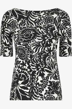 Ralph Lauren Top Refined Str 1x1 Rib-Msl-Tsh
