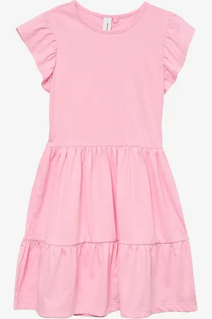 VERO MODA Kjole vmLuna Frill SL Short Dress Jrs Girl