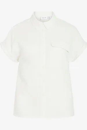 VILA Skjorte nia S/S Shirt