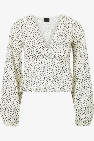 Gina Tricot V-hals V-neck Top