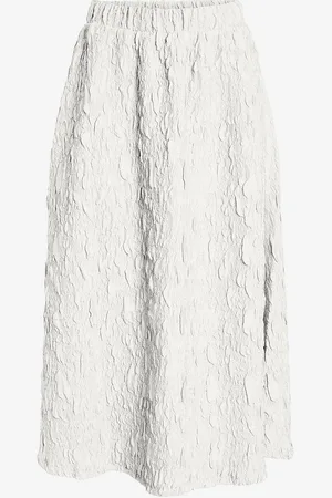 VILA Nederdel viSophia HW Volume Midi Skirt
