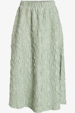 VILA Nederdel viSophia HW Volume Midi Skirt