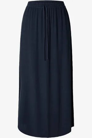 SELECTED Nederdel slfViva HW Ankle Skirt