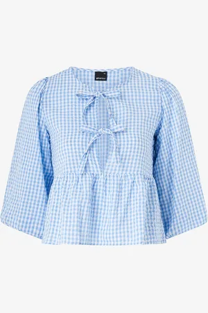 Gina Tricot Bluse Gingham Blouse