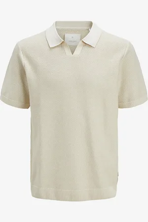 JACK & JONES T-shirt jprcCeaston Knit Split Neck SS Jnr