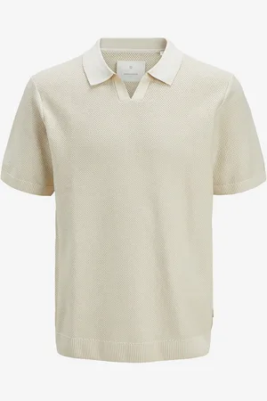 JACK & JONES Poloshirt jprcCeaston Knit Split Neck SS SN