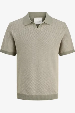 JACK & JONES Poloshirt jprcCeaston Knit Split Neck SS SN