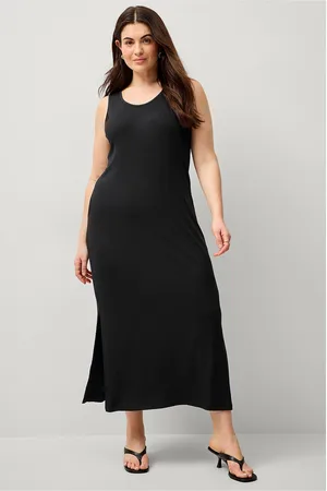 Zizzi Maxi kjole vCarly S/L 7/8 Dress