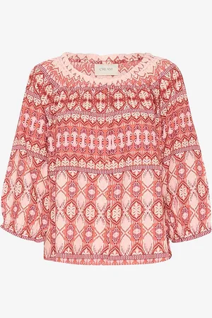 Cream Bluse crTiah Frill Shirt