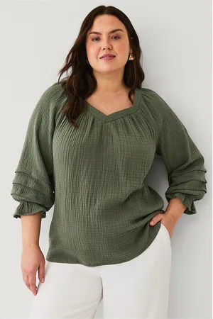 Zizzi Tunika vVivu 3/4 Blouse