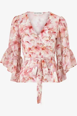 Ida Sjöstedt Slå-om bluse 253 10 01 Hallie Blouse