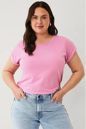 Zizzi Top mKatja S/S Loose Tee