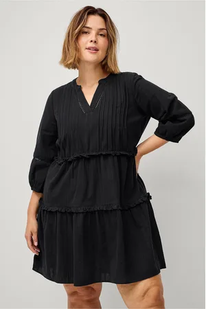 Zizzi Kjole cAlise 3/4 Abk Dress