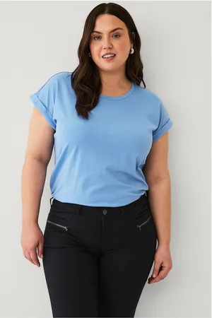 Zizzi Top mKatja S/S Loose Tee