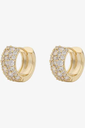 SNÖ of Sweden Ørestikker Copenhagen Wide Ring Ear G/clear