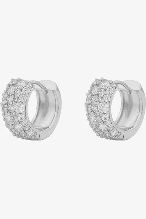 SNÖ of Sweden Ørestikker Copenhagen Wide Ring Ear S/clear