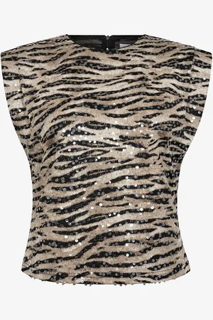 Co`Couture Top TigerCC Sequin Top
