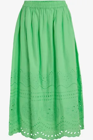 VILA Nederdel viMette HW Midi Skirt