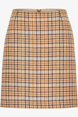 Newhouse Glencheck Tweed-nederdel Anna