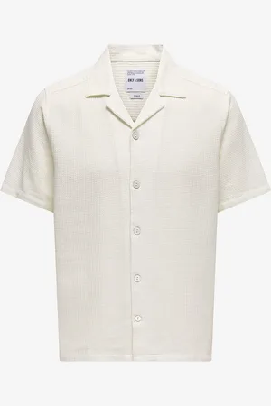 Only & Sons Skjorte onsBertil Waffle SS Resort Shirt