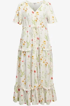 Object Maxi kjole objLorena S/S Long Dress