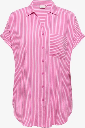 ONLY Skjorte carPenna SS Loose Shirt Wvn