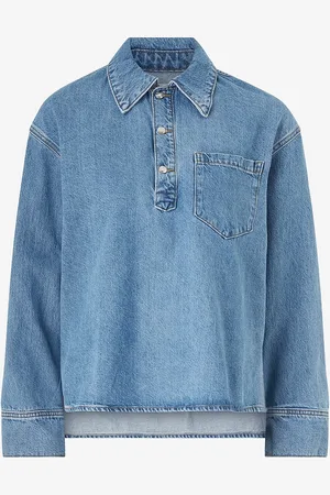 MANGO Cowboyskjorte Blouse Danila