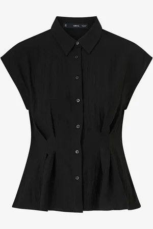 MANGO Bluse Pin