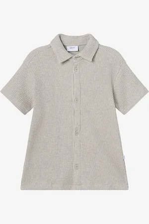Grunt Skjorte grAlfred Waffle SS Shirt