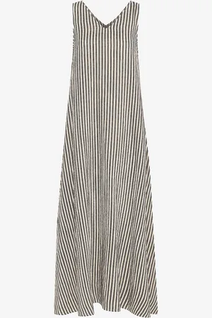 Ichi Maxi kjole iaFoxa Striped Maxi DR