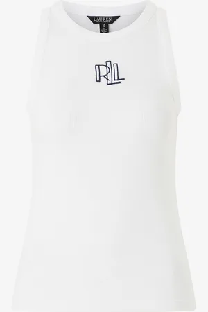 Ralph Lauren Tanktop Str Ctn 2x2 Rib-sls-tnk