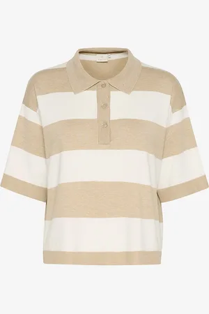 Kaffe Trøje kaLizza Polo Knit