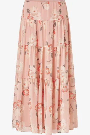 Ralph Lauren Maxi nederdel Poly Crinkle Ggt 58-Skirt