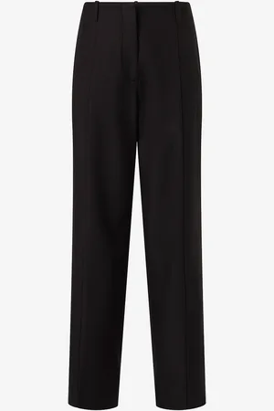 Calvin Klein Bukser Soft Wool Tailored Straight Pant