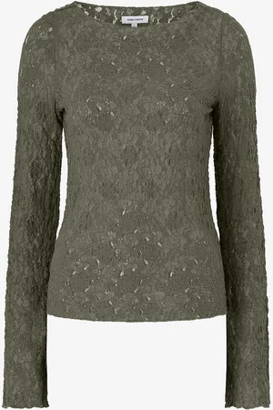 BUBBLEROOM Top Long Sleeve Lace Top