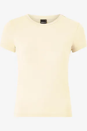 Gina Tricot Top Soft Touch Short Sleeve Top